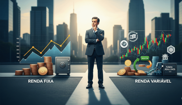 Renda fixa ou variável